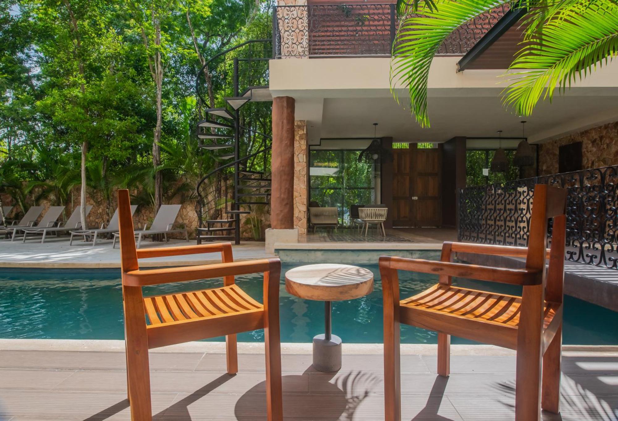 Luxury Aldea Zama 2Bed - 2Bat Apartment Private Terrace & Swim Up Тулум Екстериор снимка